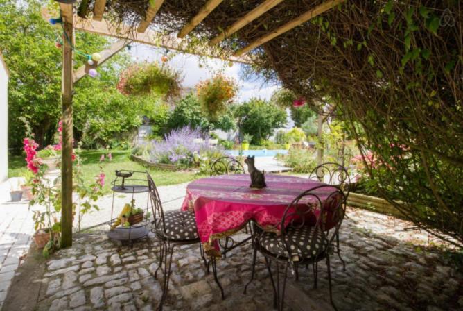 La Tonnelle Fleurie Chambres D'Hotes Sainte-Soulle Εξωτερικό φωτογραφία